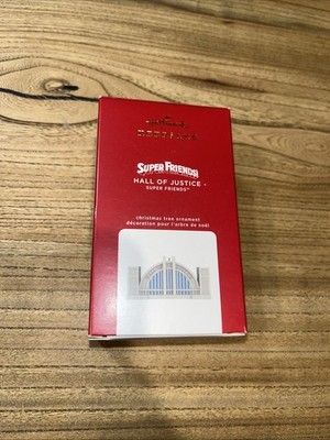 Hallmark 2020 Hall of Justice Super Friends Magic Sound Keepsake Ornament NIB