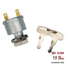 Ignition Switch and Key for EZGO EZ-GO Electric Golf Cart Key Switch 2