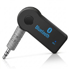 3.5mm Bluetooth 5.0 Car Home AUX Receiver Wireless Audio Adapter & Handsfree Mic