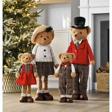 Members Mark Plush Bear Family, Set of 4