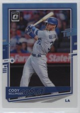 2020 Panini Donruss Optic Retail Carolina Blue & White Prizm Cody Bellinger 0ji1