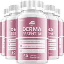 (5 Pack) Derma Essential Capsules – DermaEssential Healthy Skin Care Pills