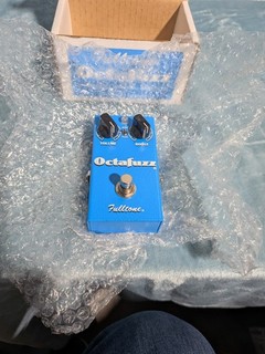Octafuzz Fulltone Style Guitar Fuzz Pedal Octave Fuzz Boost Blue