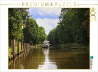 Calvendo Puzzle MüRitz-Havel Canal | 1000 Pieces, Finished Size 25.2 × 18.9 In (