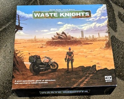 Waste Knights Second Edition Brettspiel - Galakta (2021) vollständig & sehr guter Zustand