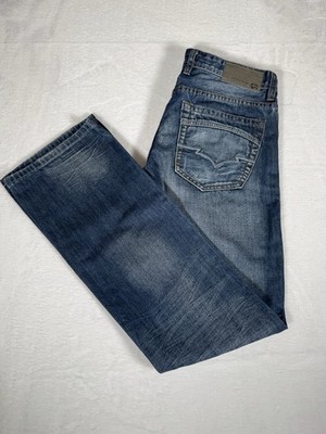 KING BASIC BUFFALO DAVID BITTON JEAN SIZE 30 100% COTTON SLIM BOOT CLASS! L@@K!