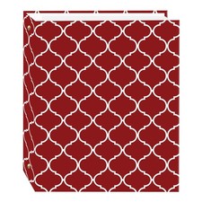 Magnetic -Stick 3-Ring Photo Album 100 Pages 50 Sheets , Elegant Diamonds De...