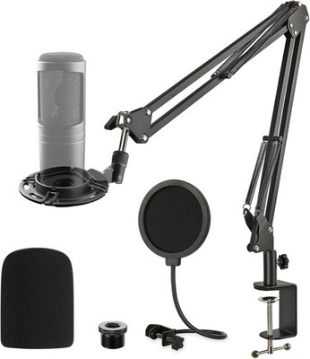 Audio Technica AT2020 Mikrofonauslegerarm, Aufhängung Schere AT2020 Mikrofonständer