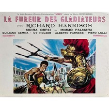 THE TWO GLADIATORS French Herald/Trade Ad  - 10x12 in. - 1964 - Mario Caiano, Ri