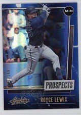 2021 Panini Absolute Prospects Spectrum Blue 11/149 Royce Lewis #P-5 1pf0