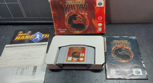 CIB Mortal Kombat Trilogy (Nintendo 64 N64) SEE PICS!!