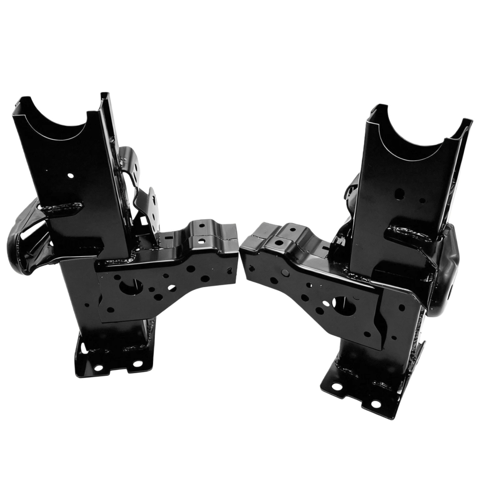 Fits For 2018-2025 Jeep JL Wrangler JT Gladiator Front Rail Extension Left+Right thumbnail 7