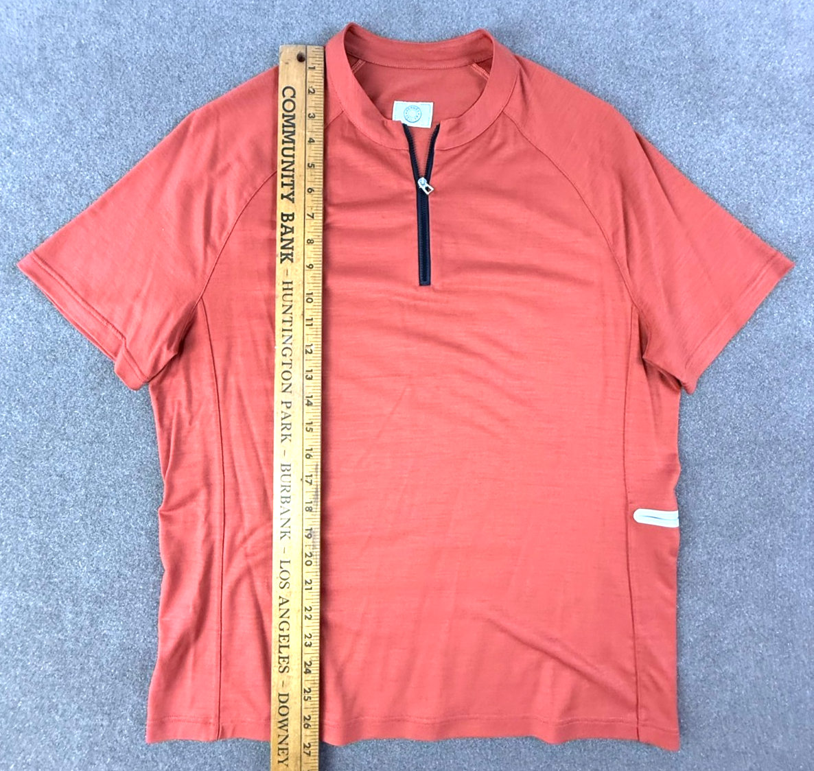 Authentic Hermès Sellier Orange Jump Fit T-Shirt Men's Size Large