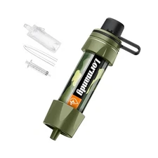 Mini Water Purifier Straw, BPA,Free & Ideal for Outdoor Survival