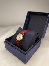 Citizen AE Elegance Silver Case Red Strap Watch (No Battery)