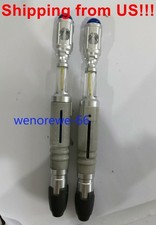 New in US  Scalable 10th Doctor Who Metal Sonic Screwdriver LED Replica Props