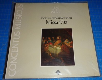 Harnoncourt BACH Missa 1733 - Telefunken SAWT 9581-B SEALED