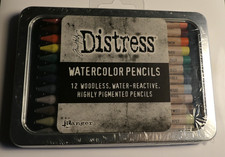 Tim Holtz Distress Aquarellstifte 12 Stück - Set 5 NEU