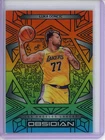 2024-25 Panini Obsidian Luka Doncic #85 Electric Etch Hot Springs 01/15 Lakers