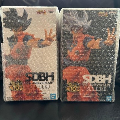 Dragon Ball SDBH 10th Anniv Goku Figur Set 2 Son Ultra Instinct Limitied