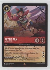 2023 Disney Lorcana Into The Inklands 3 Peter Pan - Pirate's Bane 120
