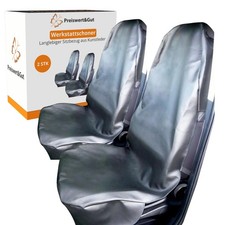 Schonbezug Autositz 2er Set Sitzbezug Auto Vordersitz 200x70x57 Gummizug M L