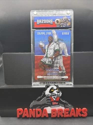 2026 Bo Jackson Battle Arena Tecmo Island Time Logo Steel Power 165