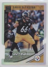 2018 Panini Donruss Press Proof Silver Die-Cut 13/75 David DeCastro #242 0a3