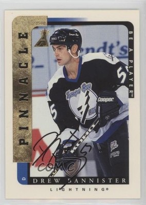 1996-97 Pinnacle Be A Player Auto Drew Bannister #219 Auto e6j