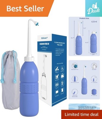 Versatile Portable Bidet with Retractable Nozzle - Ideal for Personal Hygiene