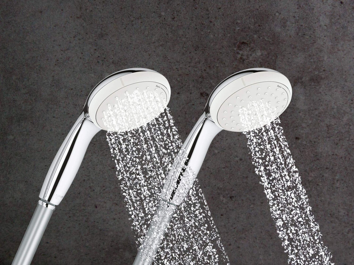 Grohe Tempesta 100 douchette anti-calcaire avec jet pluie pour économie d'eau