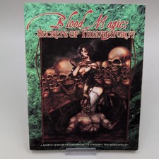Libro de tapa blanda de colección White Wolf Blood Magic Secrets Of Thaumaturgy WW2106 RPG