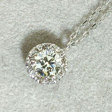  23-9 Diamond necklace D0.36ct