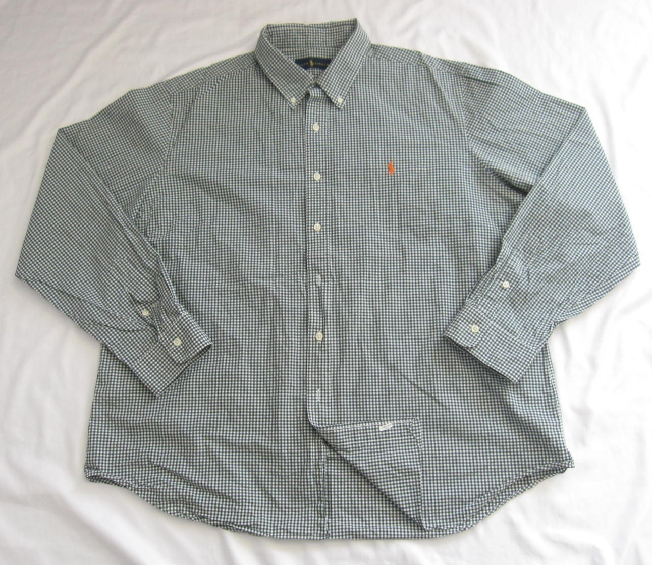 Polo Ralph Lauren Shirt Men Oxford Classic Fit Preppy Ivy League Sz XXL (M52)