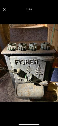 Wood Stove Bear Paw Feet (Fisher style) Baby Papa Mama