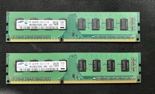 Samsung 8GB 2x4GB DDR3-1333 PC3-10600U Desktop RAM M378B5273CH0-CH9