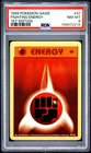 1999 POKEMON BASE SET 1ST EDITION #97 FIGHTING ENERGY PSA 8