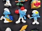 Smurf Figures By Peyo 2011 McDonald's Toys Lot Of 9 Grouchy Vanity Hefty Brainy — photo 3