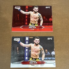 Topps 2025 Stadium Club Bruno Silva Flyweight UFC 2 Card Lot
