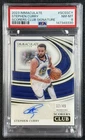 STEPHEN CURRY PSA 8 2023-24 PANINI IMMACULATE #SCS-SCY SCORERS CLUB AUTO 12/49
