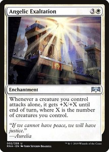 Angelic Exaltation - Ravnica Allegiance #002/259 Uncommon MTG