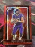 2024 Pro Set Metal Football Josh Hoover Red Pulse True 1/1