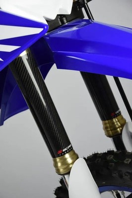 SCAR Carbon-Gabelprotektoren 240X52mm für YAMAHA YZ 125 (CE03) 1999