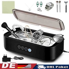 Ultraschall Reinigungsger&auml;t Automatisch Ultraschallreiniger Uhren Brille Schmuck
