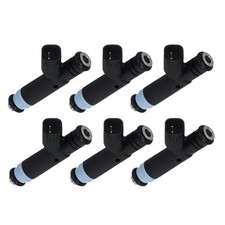 6 Fuel Injectors for Chrysler Town & Country Touring 2001-2007 V6 3.8L FJ478