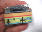 Vintage Sunflower Made in China Petrol Lighter Junk Boats on Water During Sunset — photo 2