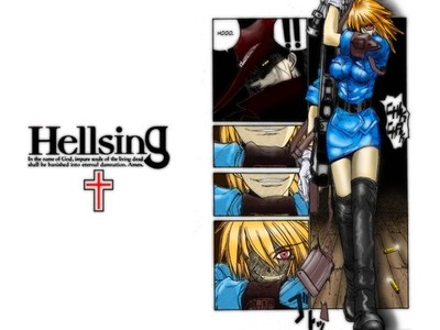 Anime Hellsing Seras Victoria 11x17 Poster
