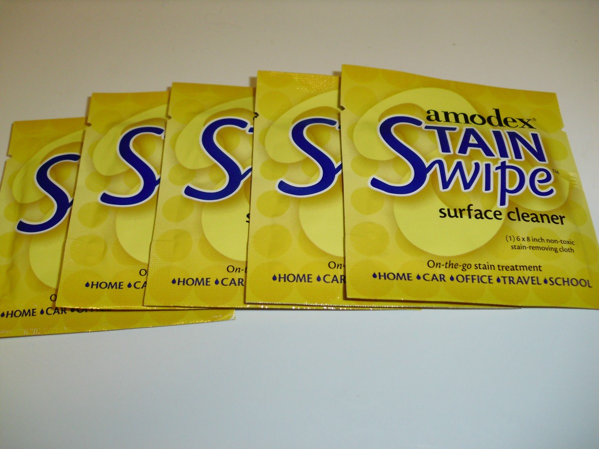 Amodex Ink & Stain Kit With Stain Remover Brushes, Removes