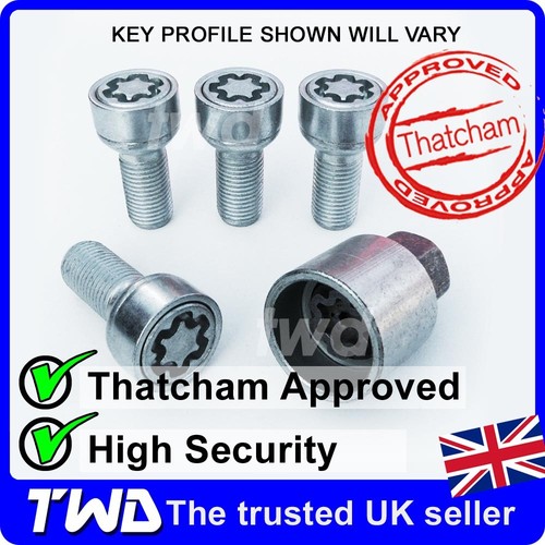 4 x ALLOY WHEEL LOCKING BOLTS FOR MERCEDES SL (2001+) R230 R231 LUG