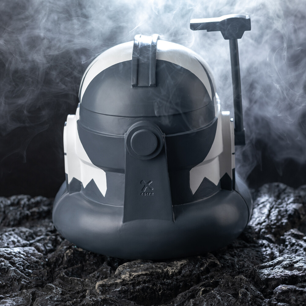 Xcoser 1:1 Star Wars Commander Wolffe Helmet Cosplay Props Resin